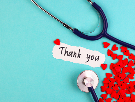 Heartfelt Thanks to our Healthcare Heroes