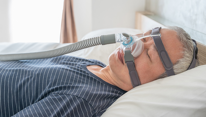 Using a CPAP machine