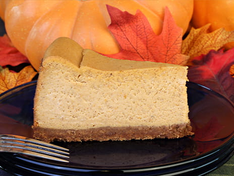Pumpkin-orange cheesecake