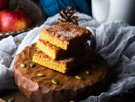 Pumpkin spice bars