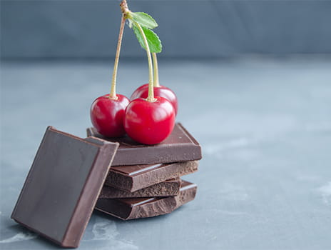Chocolate and cherries