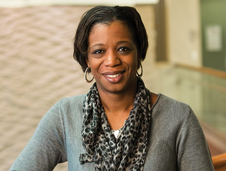 Stroke survivor Damesha Seawood.